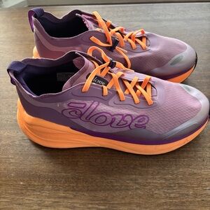 Clove Women's Stylish Purple and Orange Sneakers